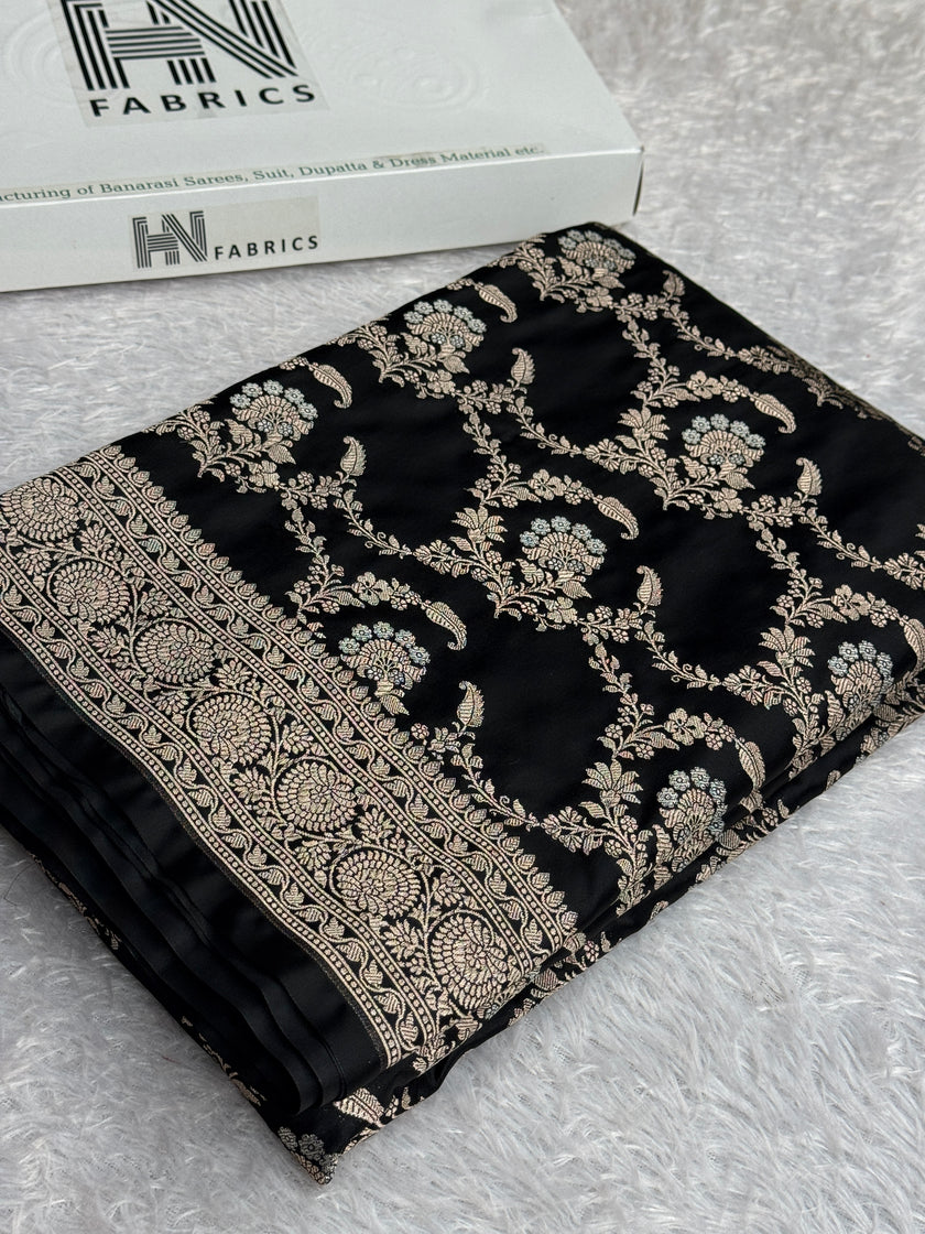 BANARASI MASHRU KATAN SILK SAREE MK050