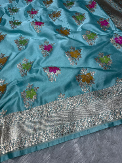 Banarasi Mashru Katan Silk Saree hn150