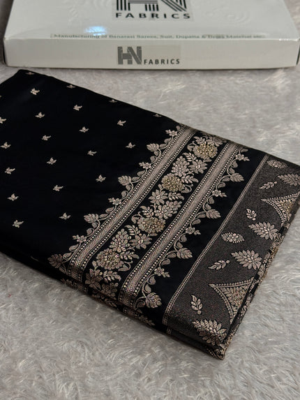 BANARASI MASHRU KATAN SILK SAREE MK066