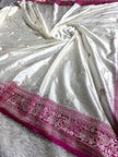 BANARASI MASHRU KATAN SILK SAREE HN511