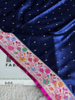 BANARASI MASHRU KATAN SILK SAREE MK031
