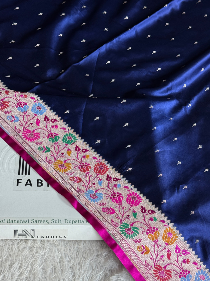 BANARASI MASHRU KATAN SILK SAREE MK031