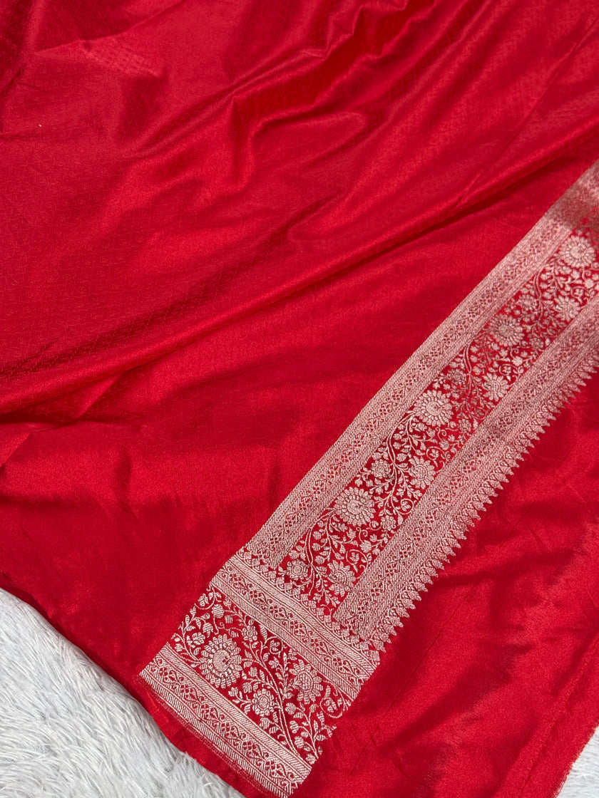BANARASI MASHRU KATAN SILK SAREE HN820