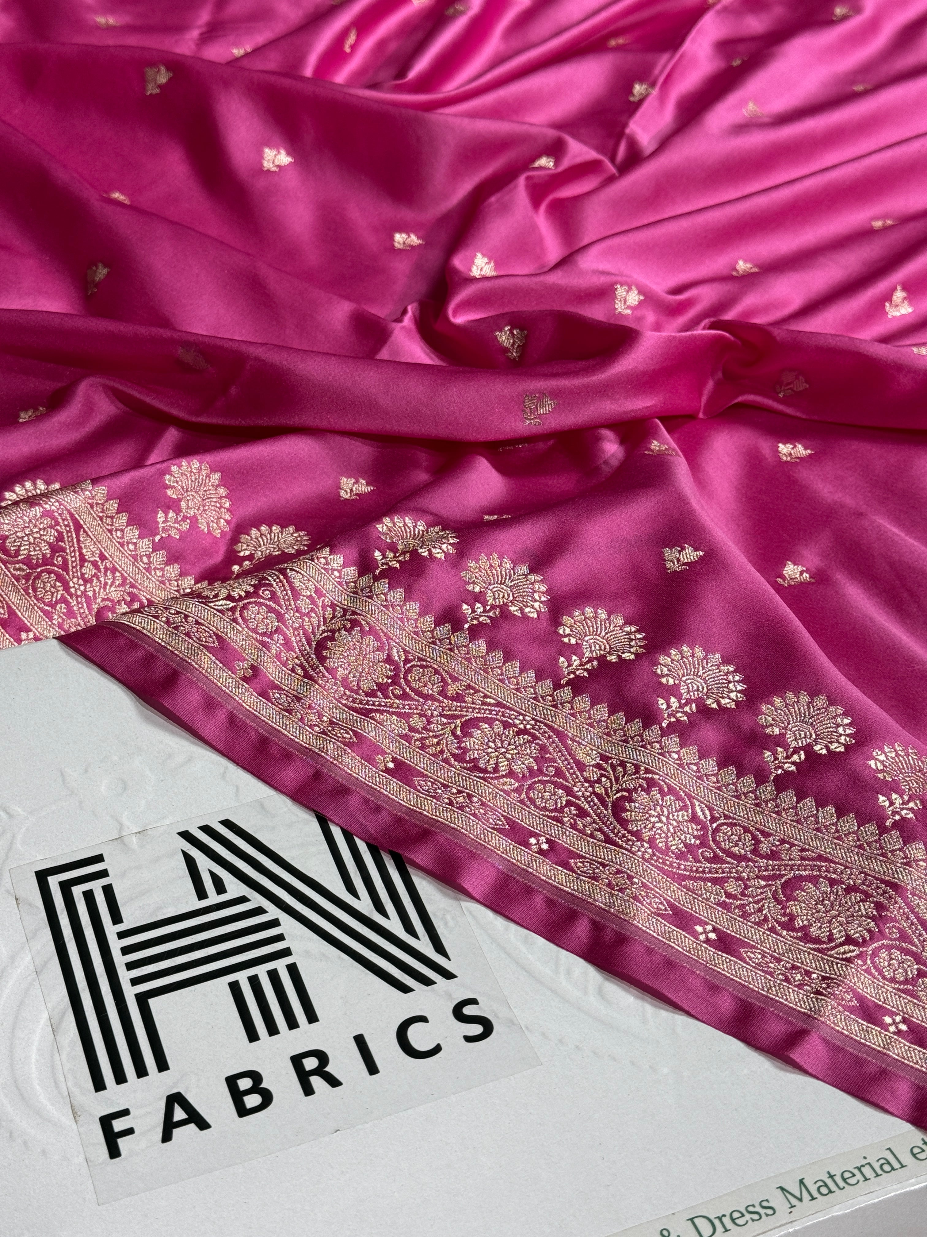 BANARASI MASHRU KATAN SILK SAREE HN650