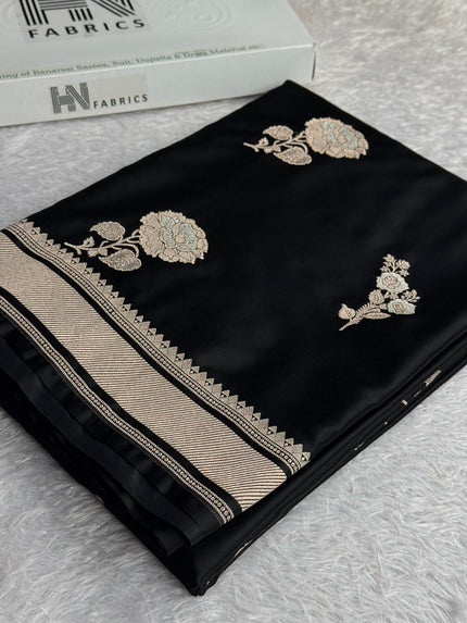 BANARASI MASHRU KATAN SILK SAREE MK060