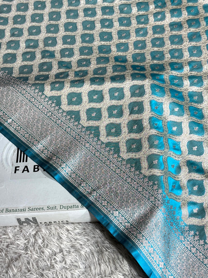 BANARASI MASHRU KATAN SILK SAREE MK017