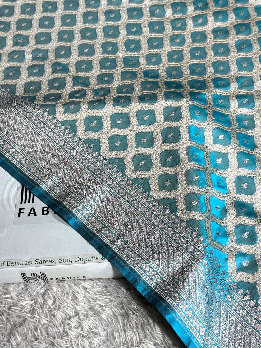 BANARASI MASHRU KATAN SILK SAREE MK017