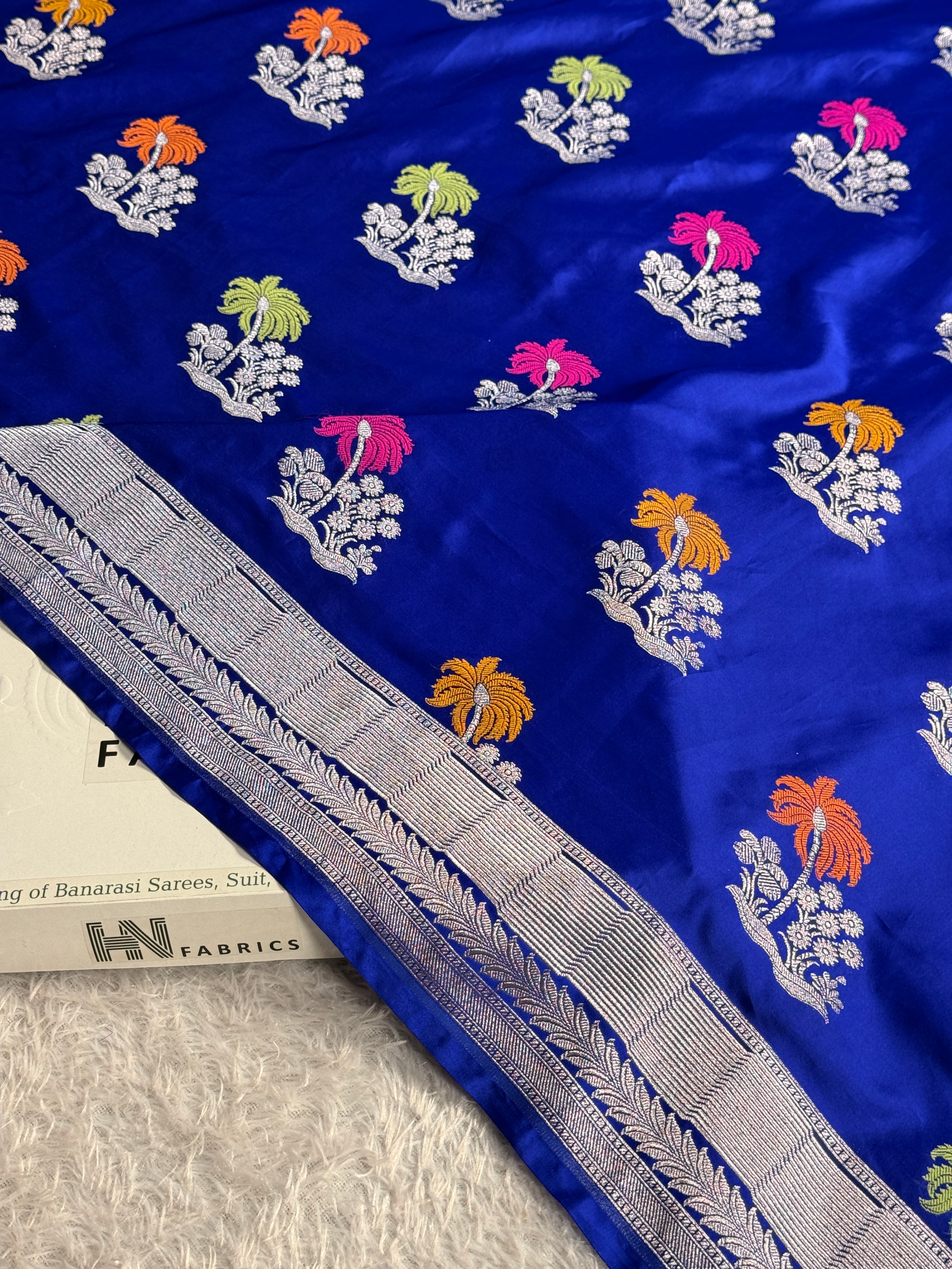 BANARASI MASHRU KATAN SILK SAREE MK050