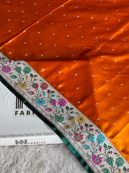 BANARASI MASHRU KATAN SILK SAREE MK031