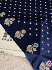 BANARASI MASHRU KATAN SILK SAREE MK049