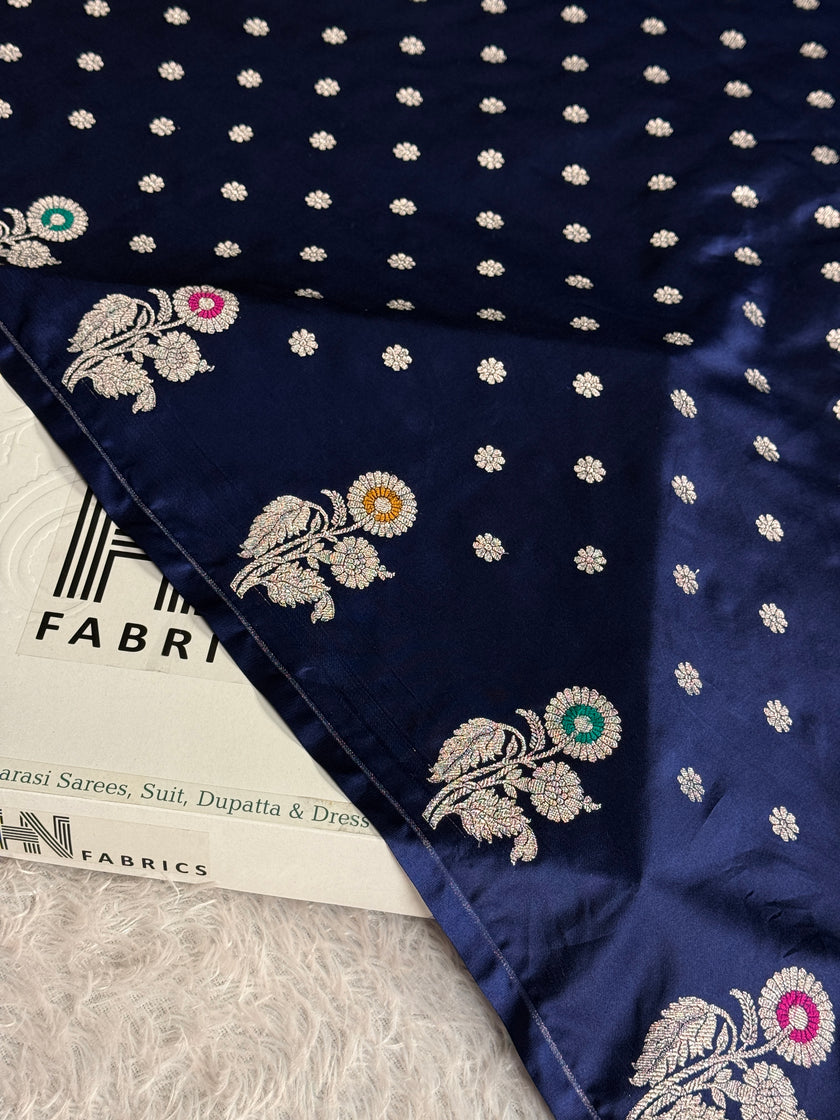 BANARASI MASHRU KATAN SILK SAREE MK049