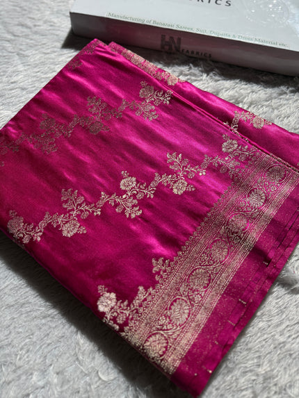 BANARASI MASHRU KATAN SILK SAREE HN144