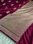 BANARASI MASHRU KATAN SILK SAREE MK042