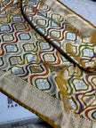 BANARASI MASHRU KATAN SILK SAREE MENAKARI WORK HN500