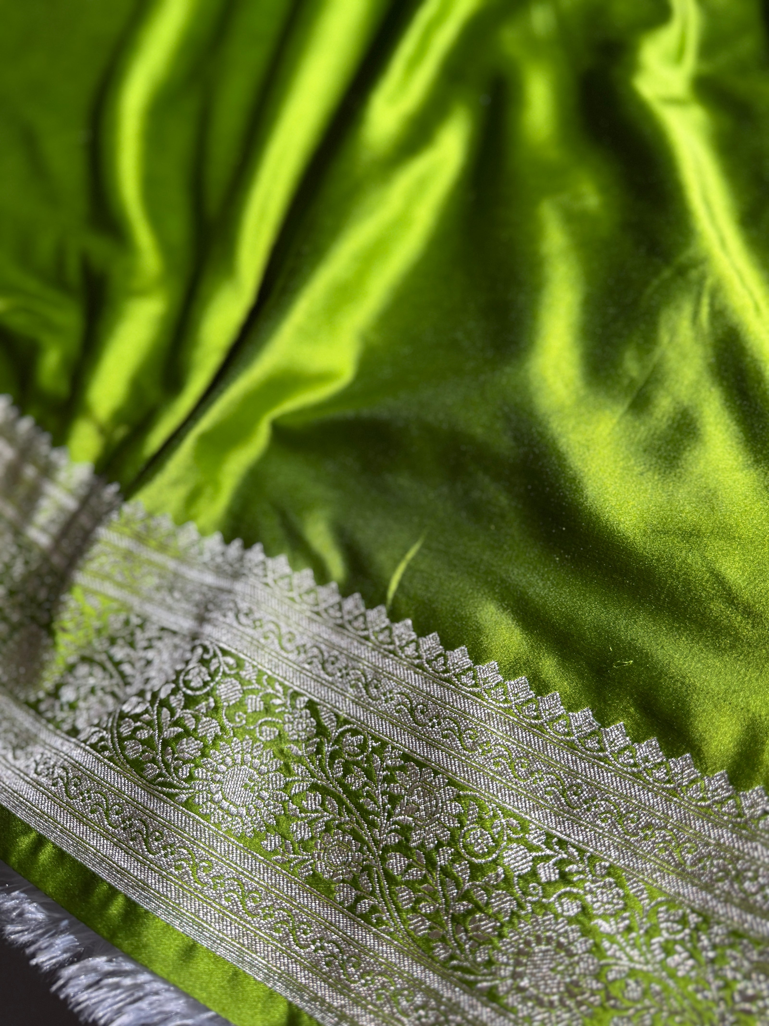 BANARASI MASHRU KATAN SILK SAREE HN199