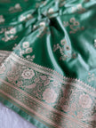 BANARASI MASHRU KATAN SILK SAREE HN523