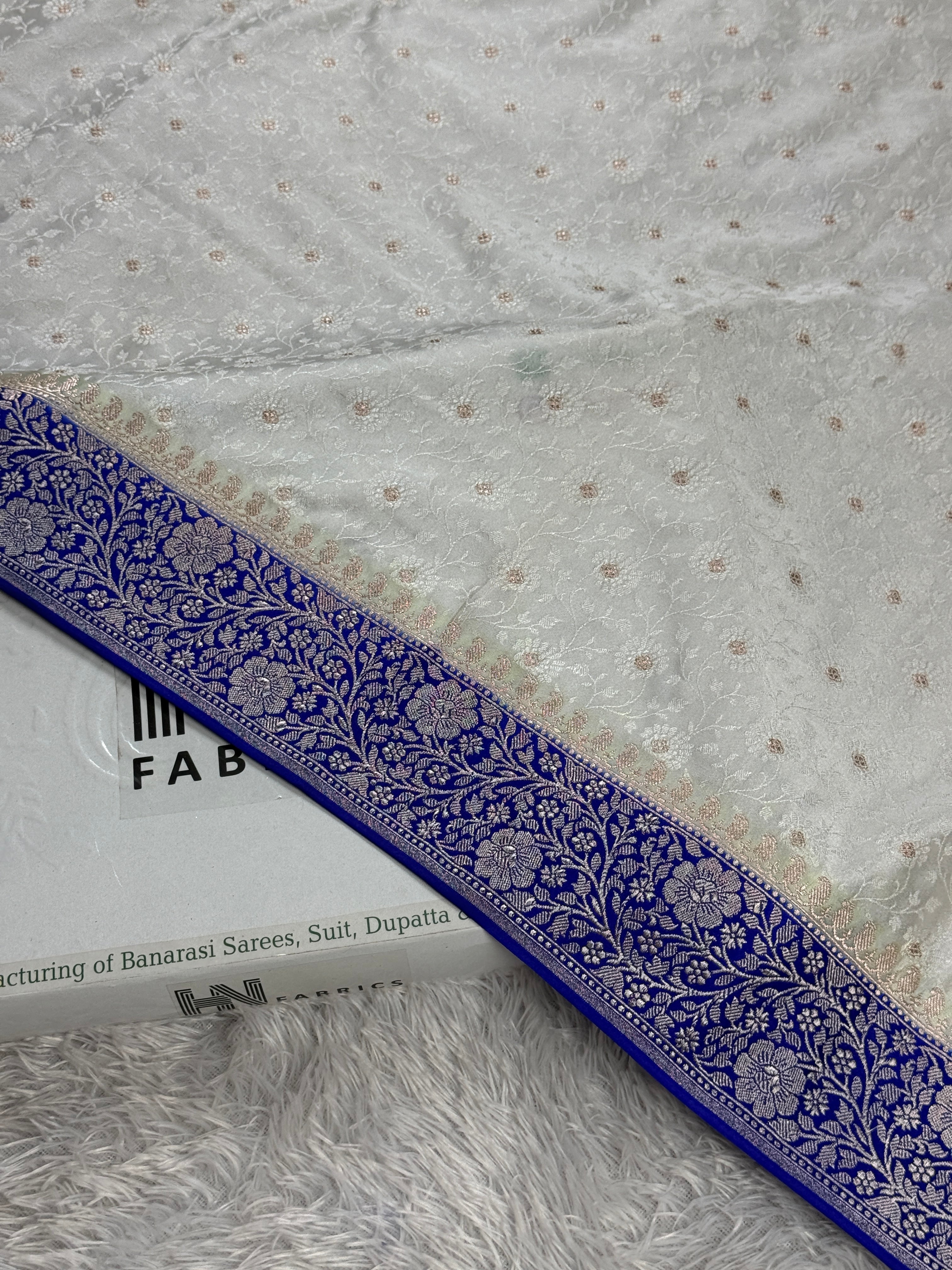 BANARASI MASHRU KATAN SILK SAREE HN820