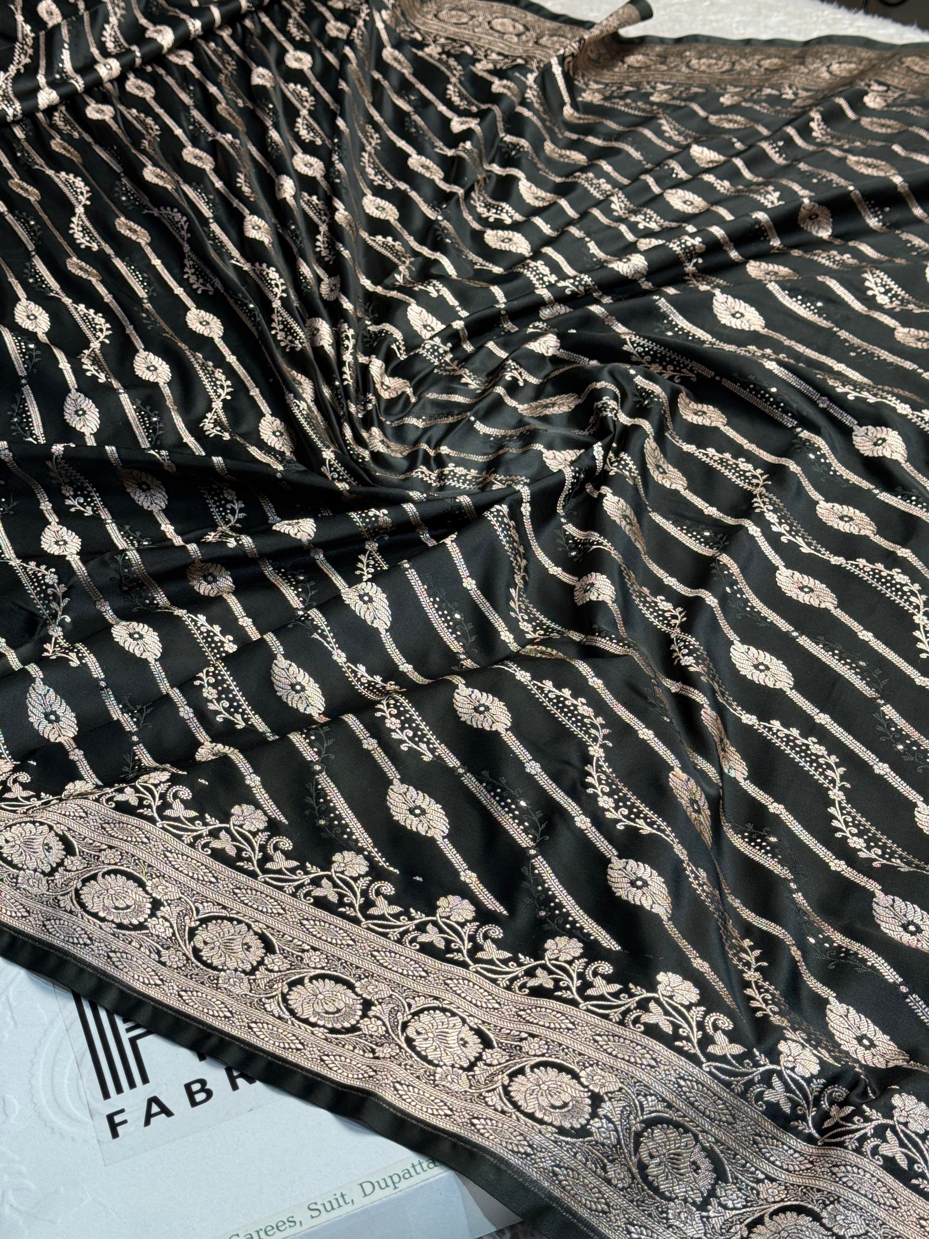 BANARASI MASHRU KATAN SILK SAREE HN651