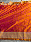 BANARASI MASHRU KATAN SILK SAREE MK044