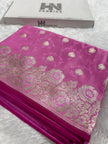 BANARASI MASHRU KATAN SILK SAREE HN533