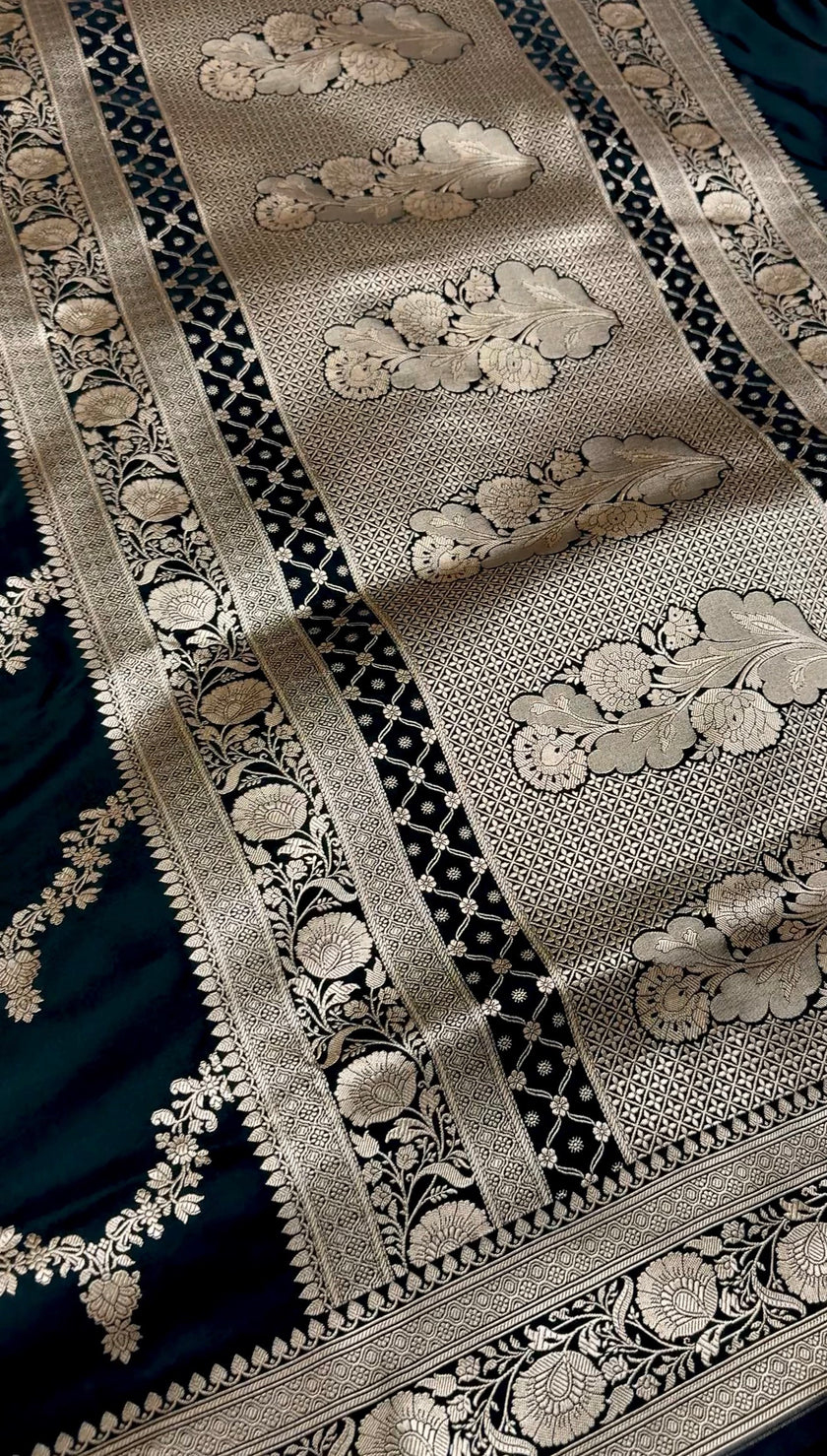 Banarasi Mashru Katan Silk Saree HN125