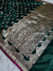 BANARASI MASHRU KATAN SILK SAREE HN528