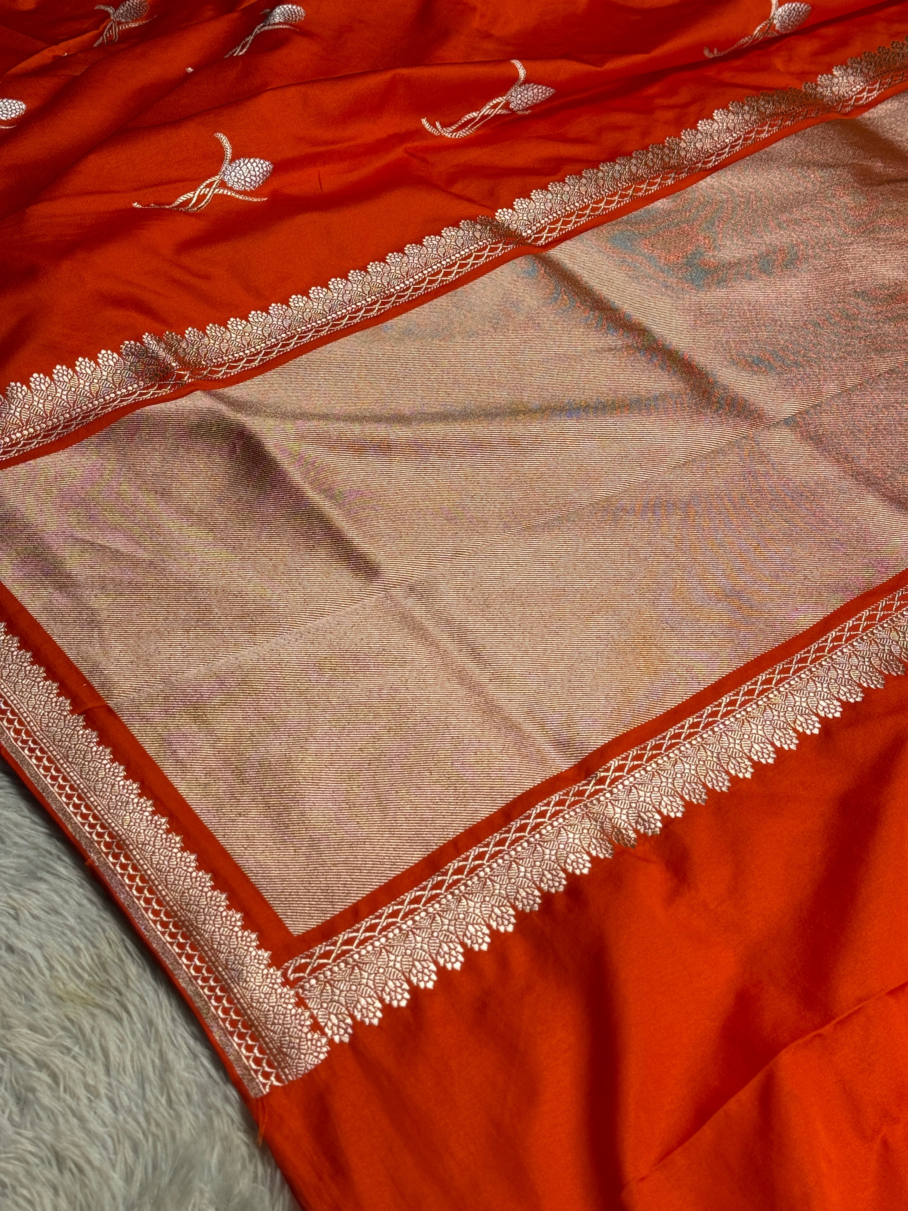 BANARASI MASHRU KATAN SILK SAREE HN710
