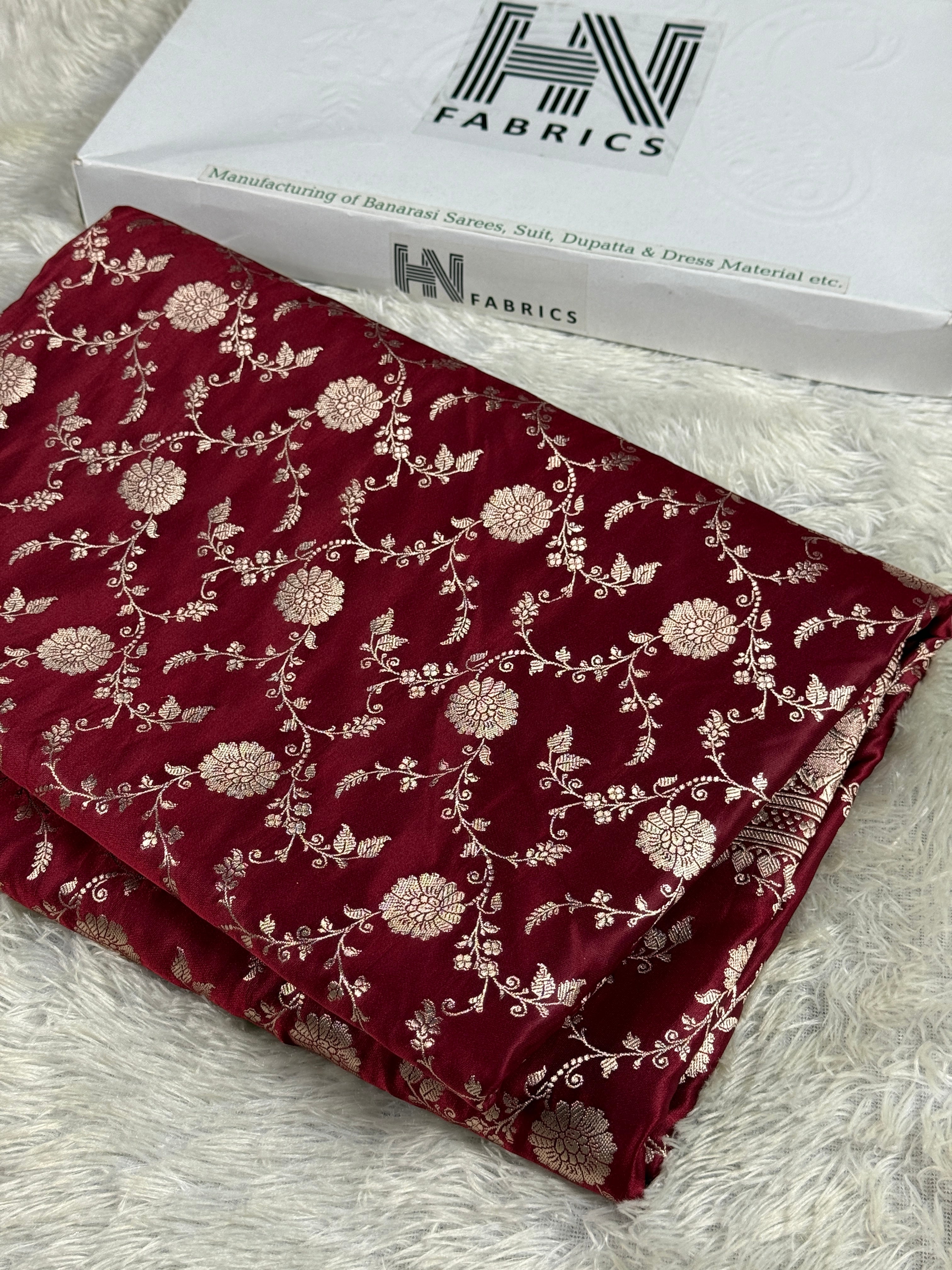 BANARASI MASHRU KATAN SILK SAREE HN950