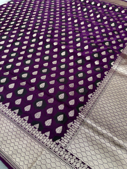 Banarasi Mashru katan silk saree tanchui design hn112
