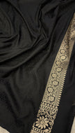 BANARASI MASHRU KATAN SILK SAREE MENAKARI WORK HN155