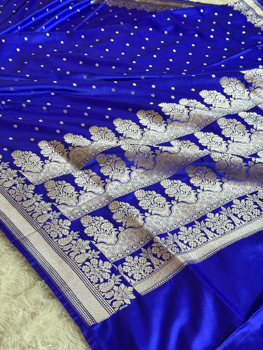 BANARASI MASHRU KATAN SILK SAREE HN571