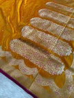 BANARASI MASHRU KATAN SILK SAREE HN534