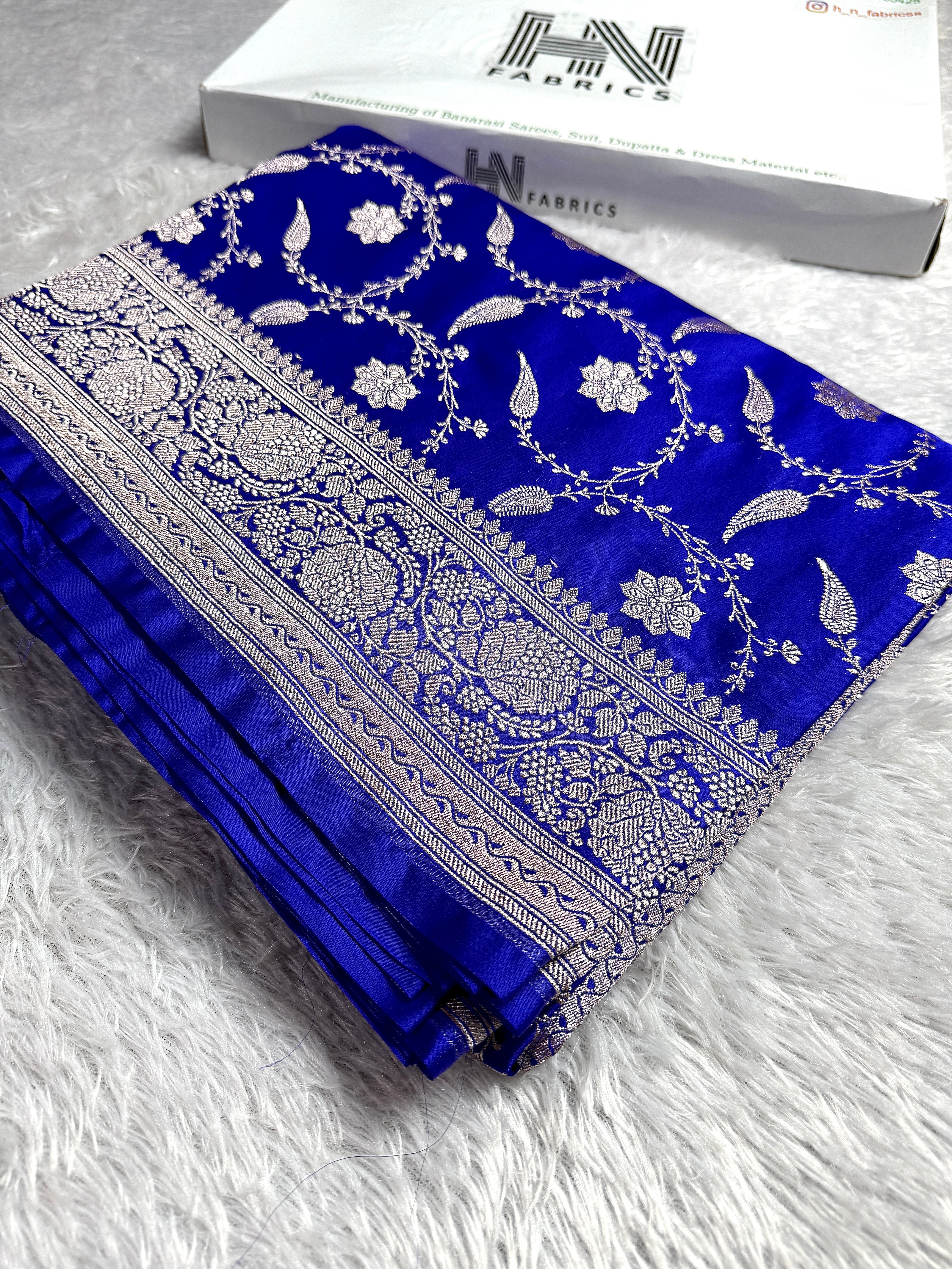 BANARASI MASHRU KATAN SILK SAREE HN553
