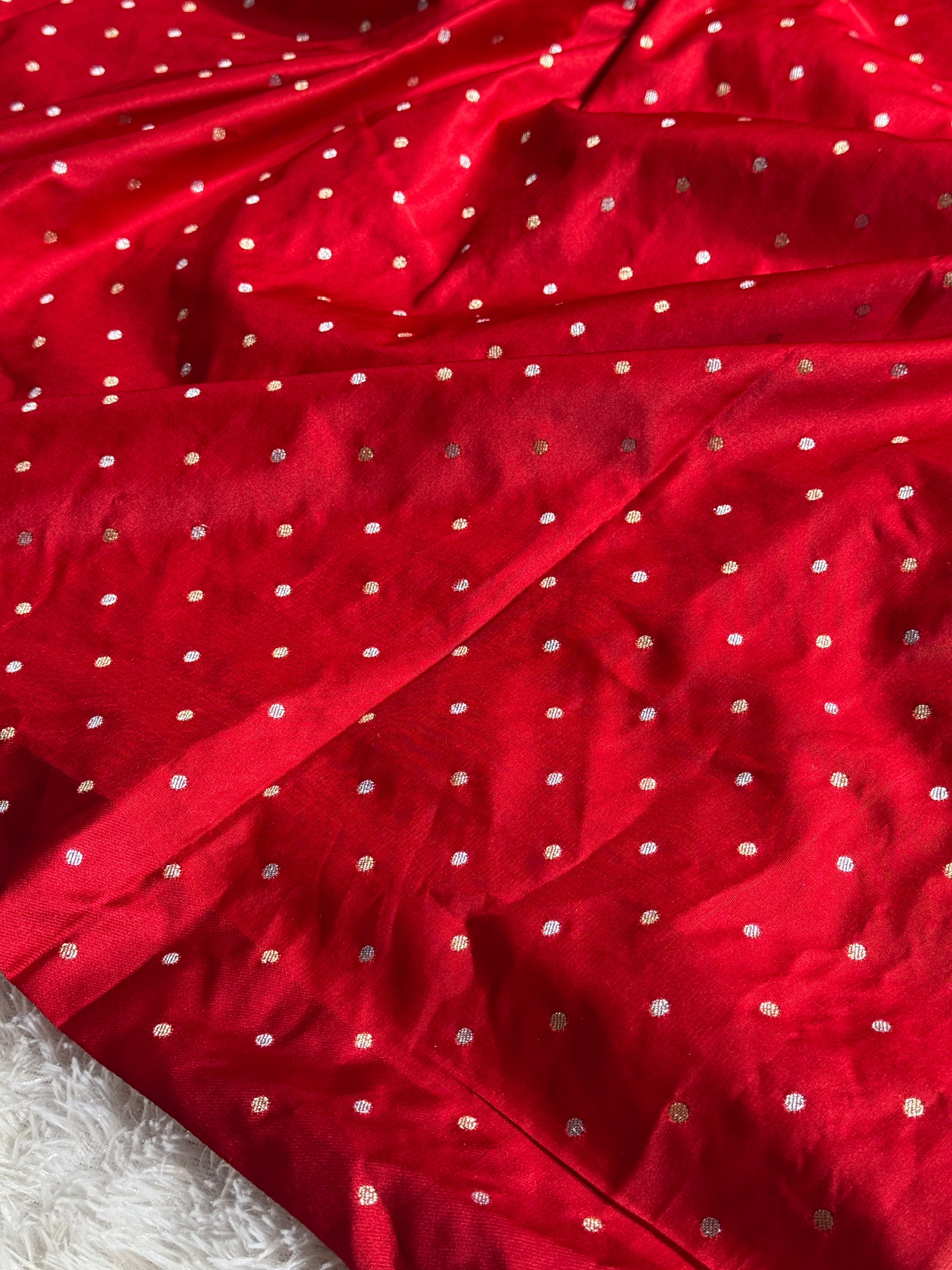 BANARASI MASHRU KATAN SILK SAREE HN541