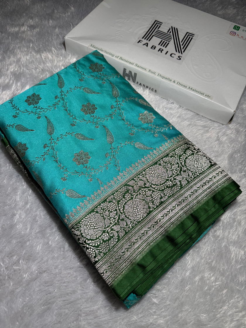 Banarasi Mashru Katan Silk Saree HN112