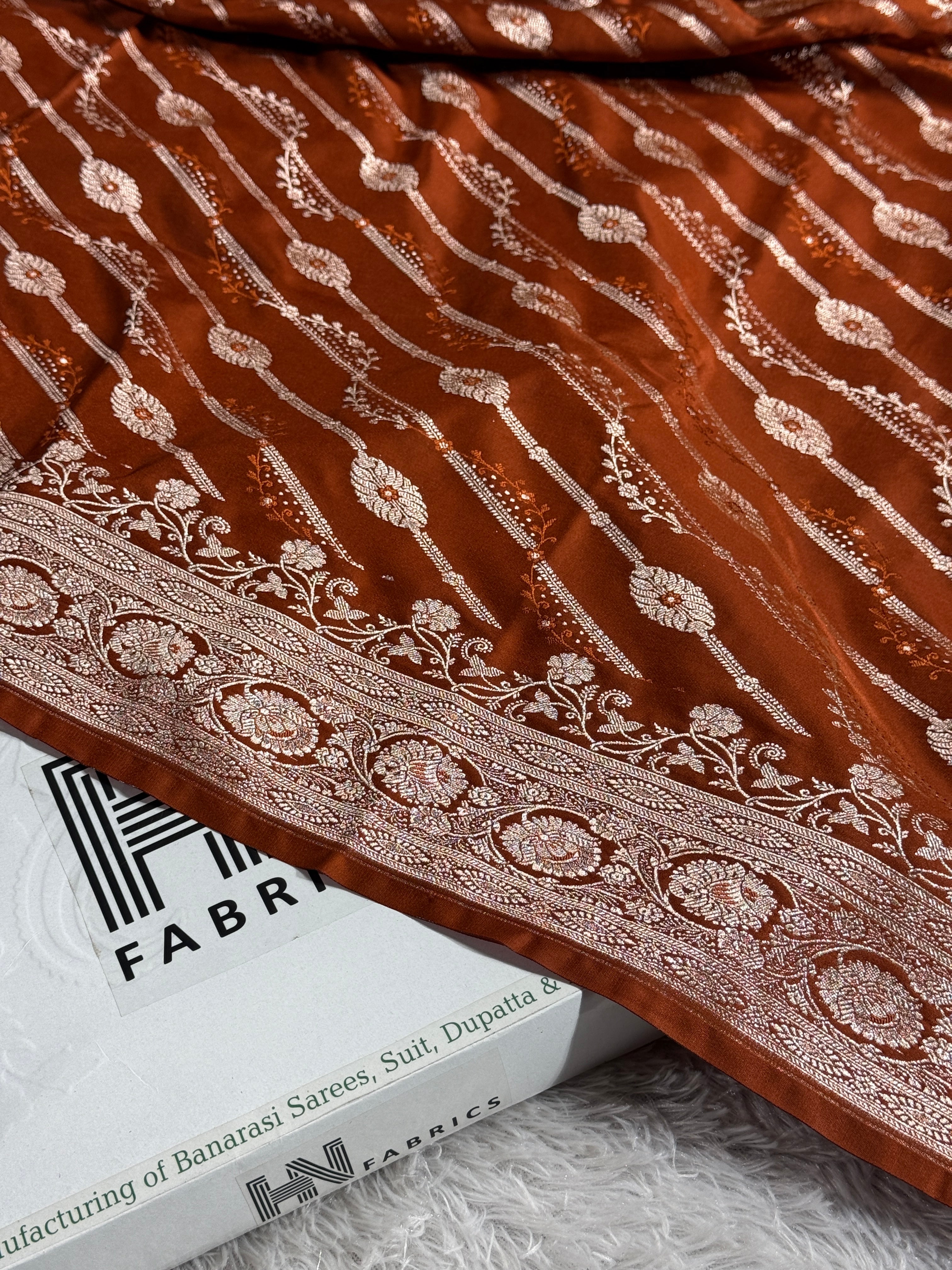 BANARASI MASHRU KATAN SILK SAREE HN651