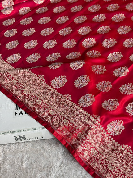 BANARASI MASHRU KATAN SILK SAREE MK036
