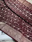 BANARASI MASHRU KATAN SILK SAREE HN950
