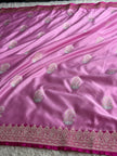 BANARASI MASHRU KATAN SILK SAREE MK 042