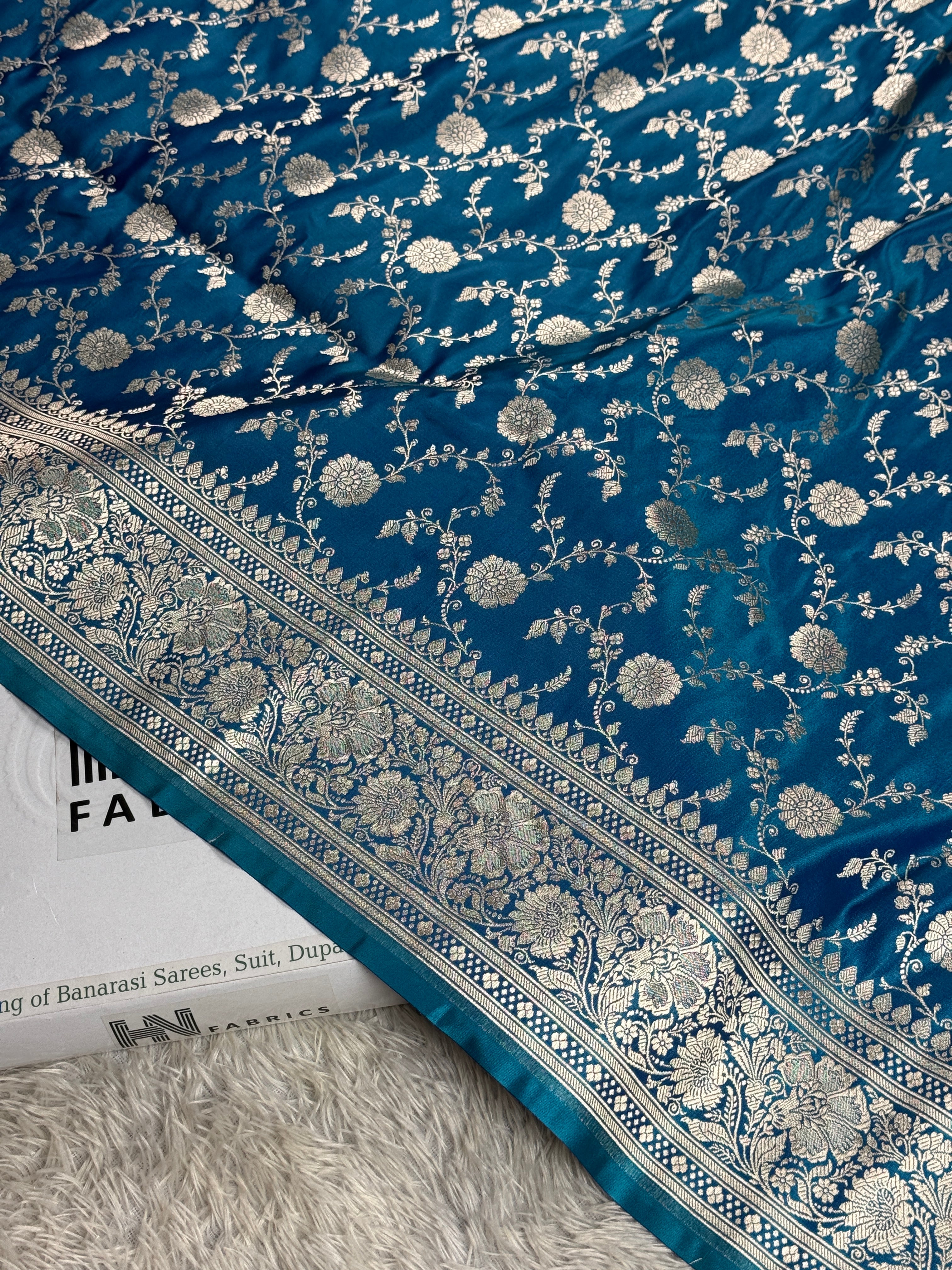 BANARASI MASHRU KATAN SILK SAREE HN950