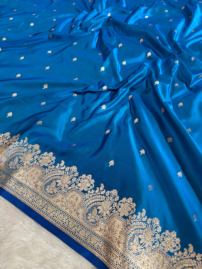 BANARASI MASHRU KATAN SILK SAREE HN537