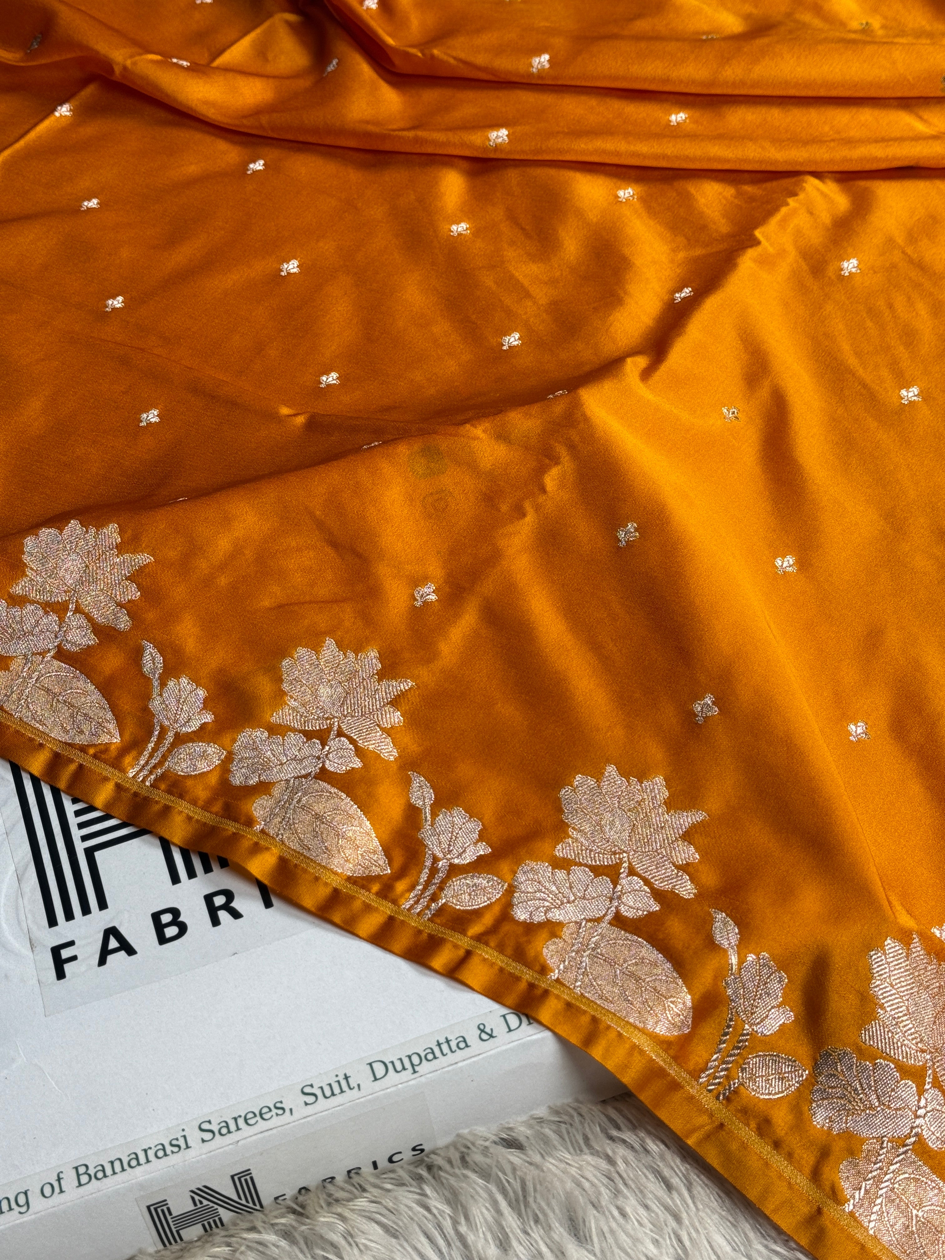 BANARASI MASHRU KATAN SILK SAREE HN520
