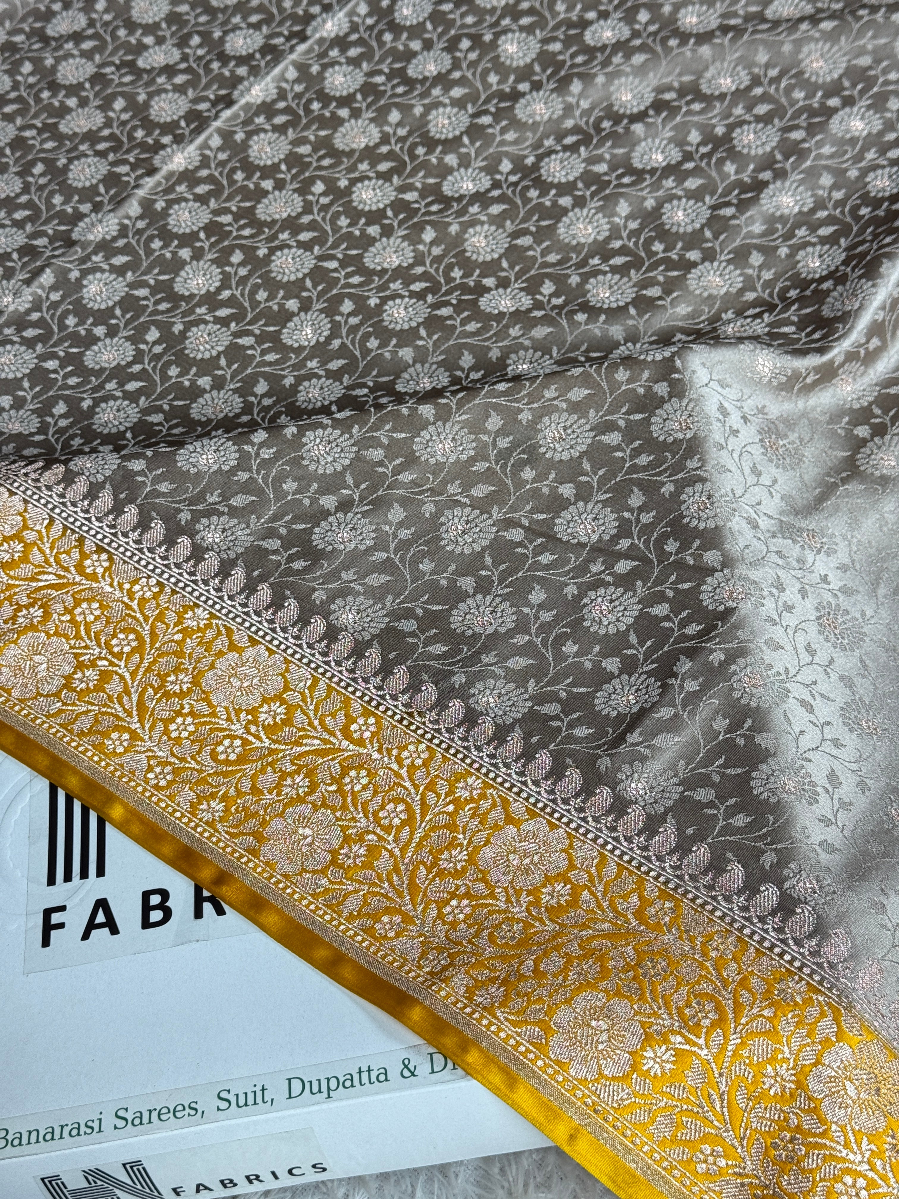 BANARASI MASHRU KATAN SILK SAREE HN820