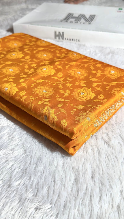 Banarasi Mashru Katan Silk Saree Tanchui Design HN300