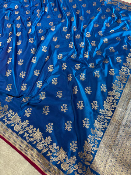 BANARASI MASHRU KATAN SILK SAREE HN532