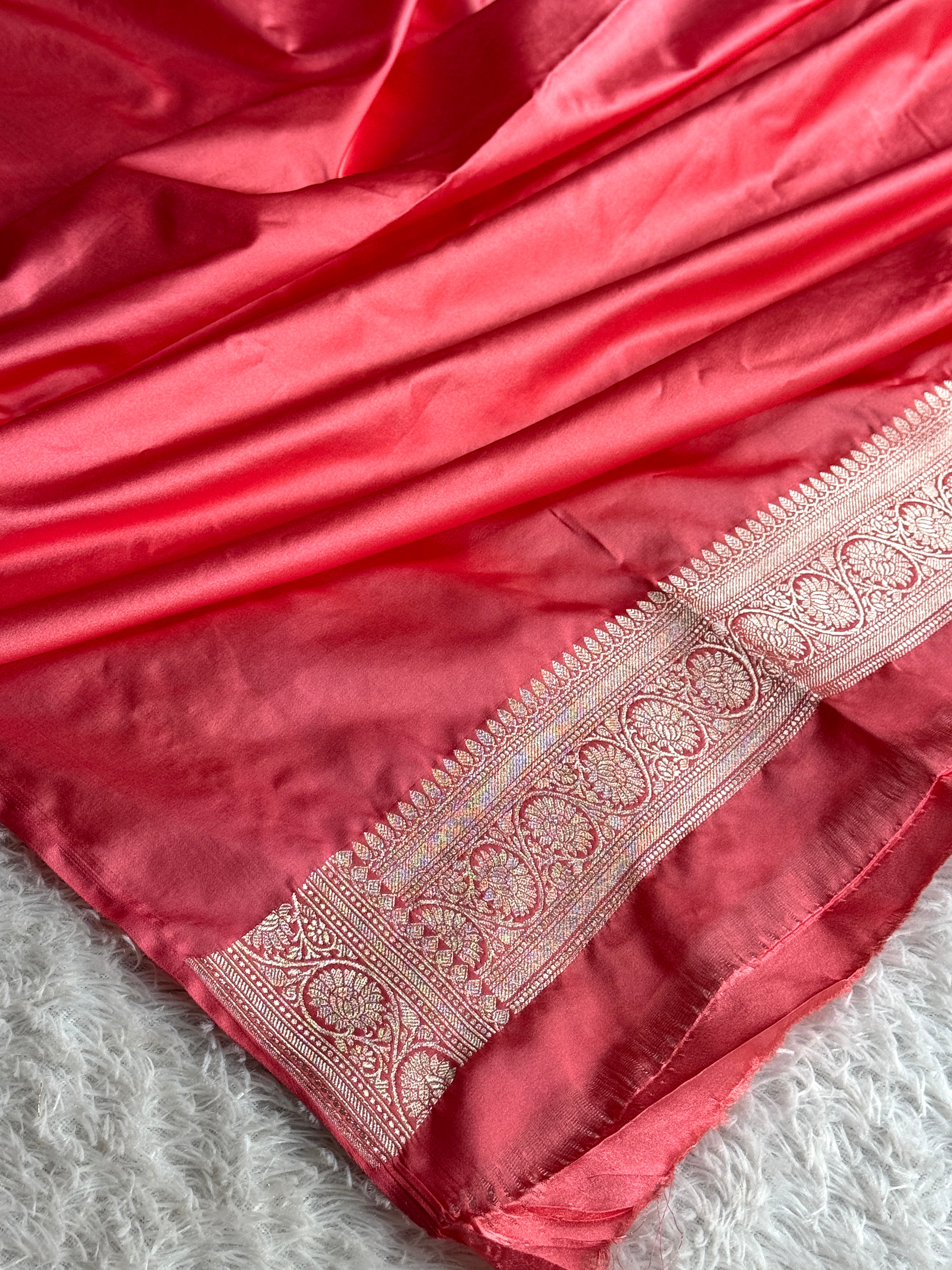 BANARASI MASHRU KATAN SILK SAREE 048