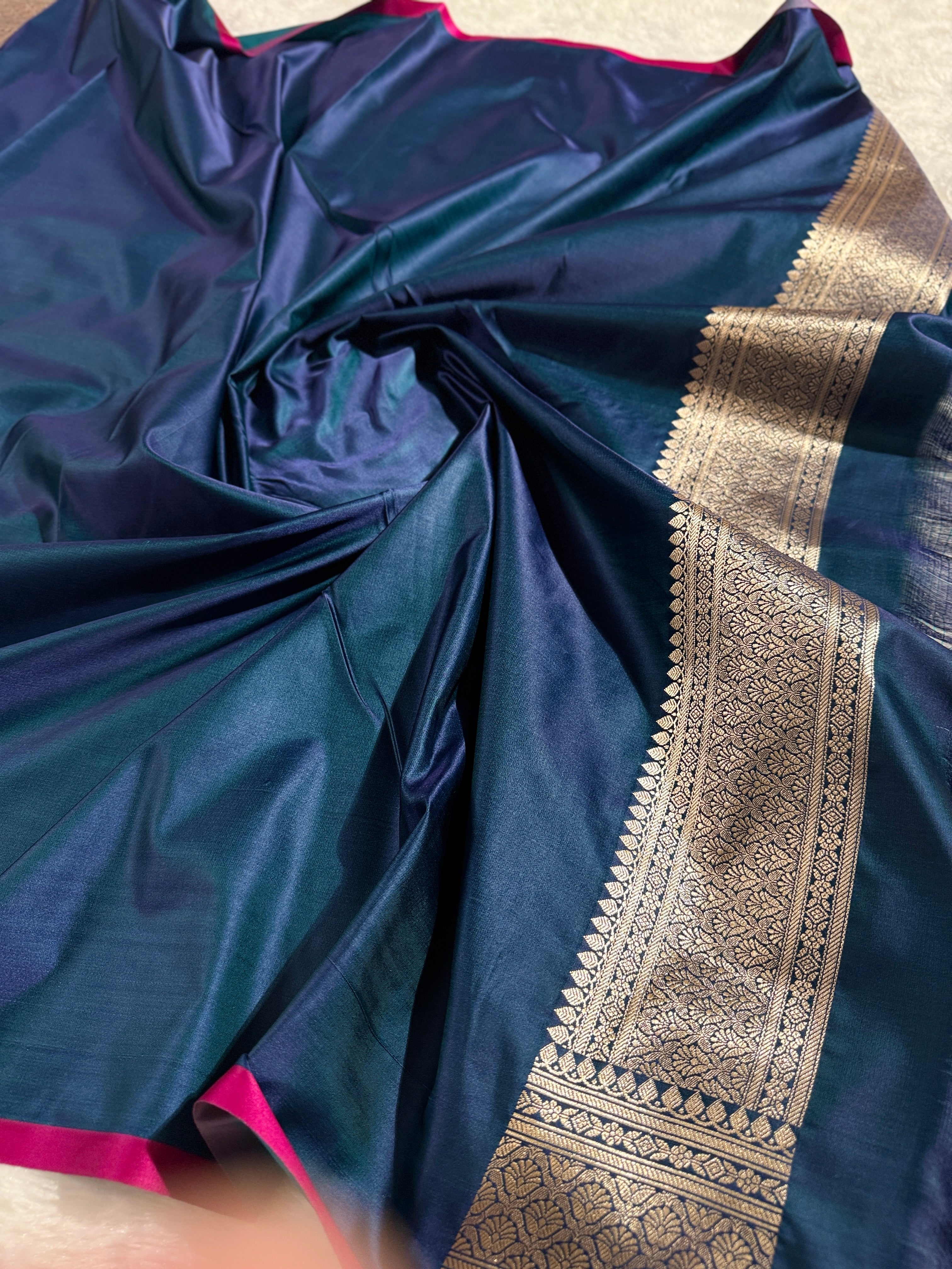 BANARASI MASHRU KATAN SILK SAREE HN531