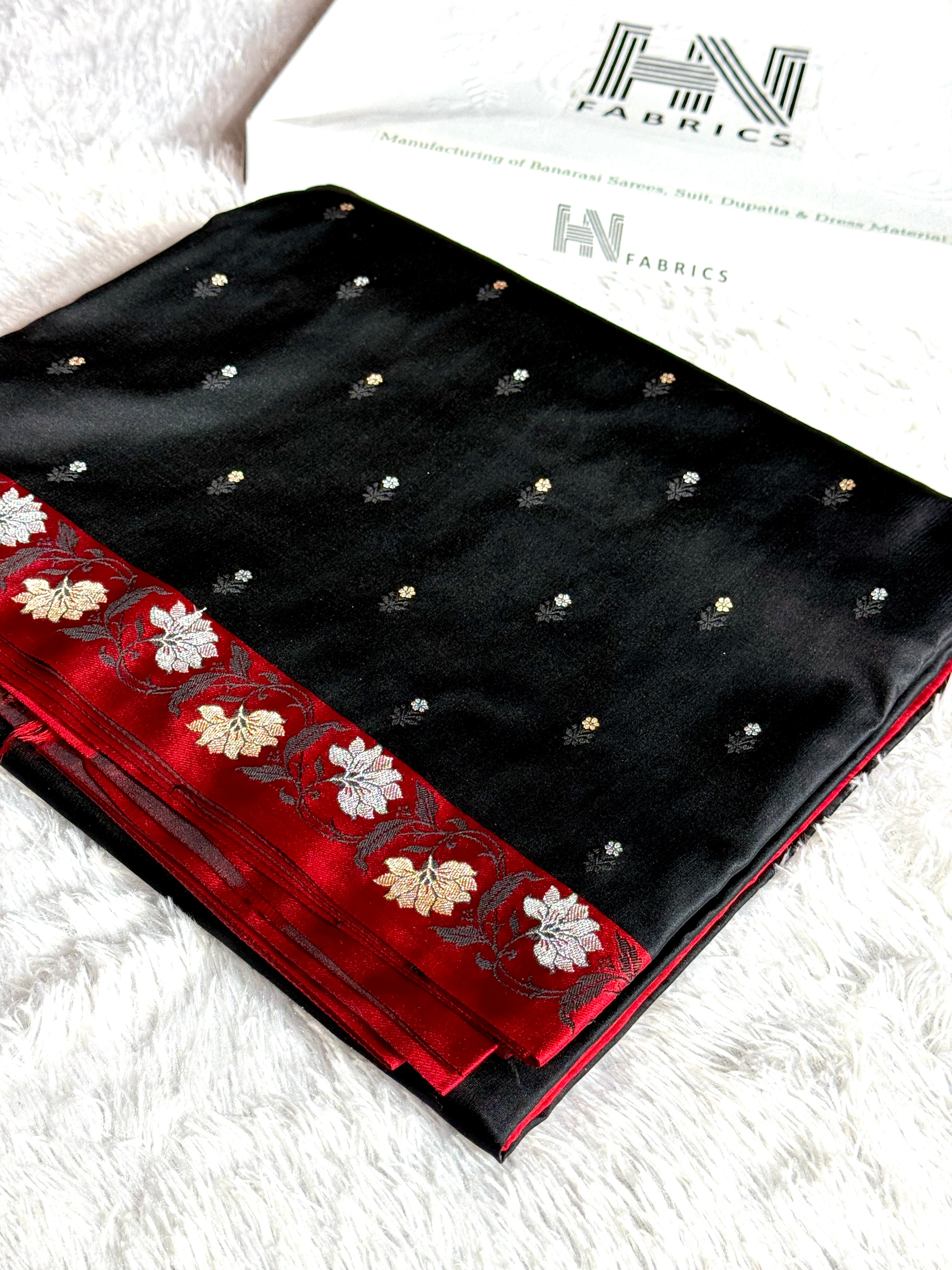 BANARASI MASHRU KATAN SILK SAREE HN541