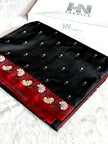 BANARASI MASHRU KATAN SILK SAREE HN541