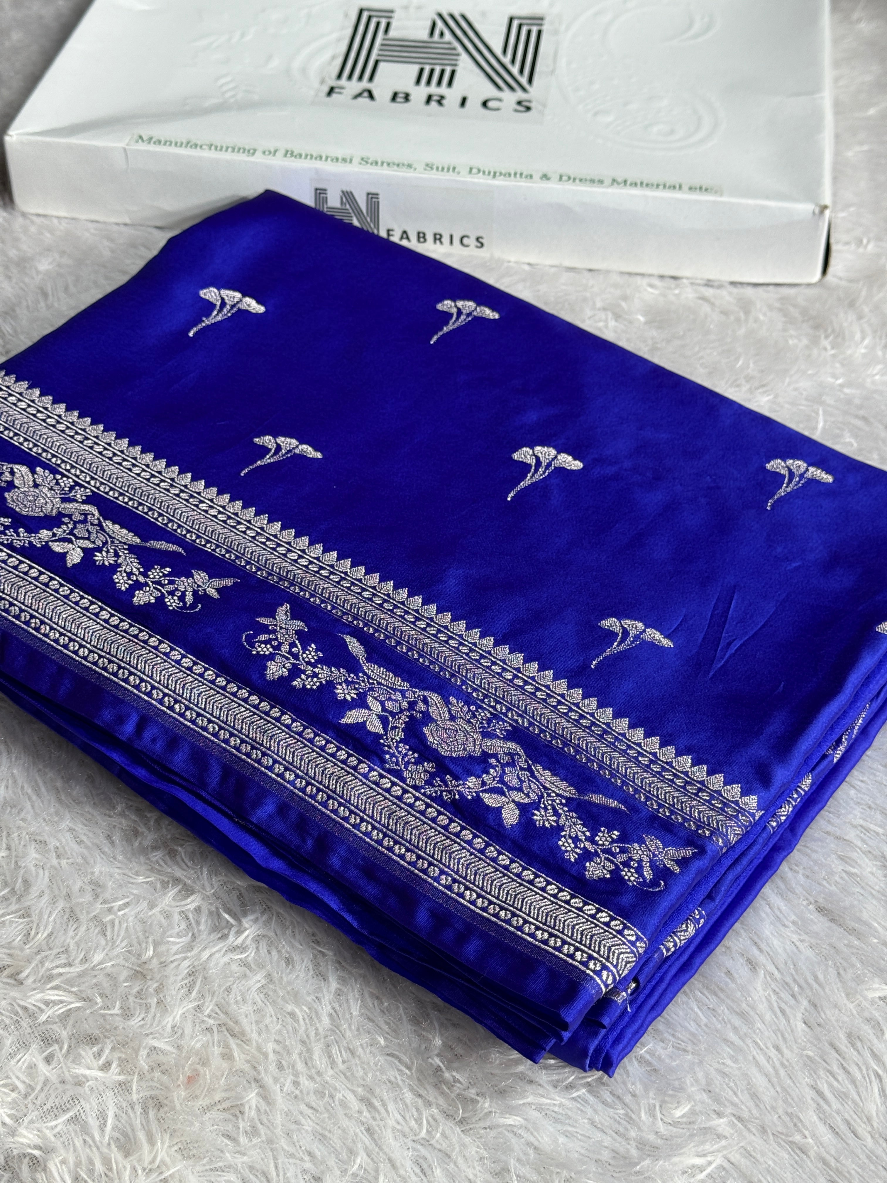 BANARASI MASHRU KATAN SILK SAREE HN549